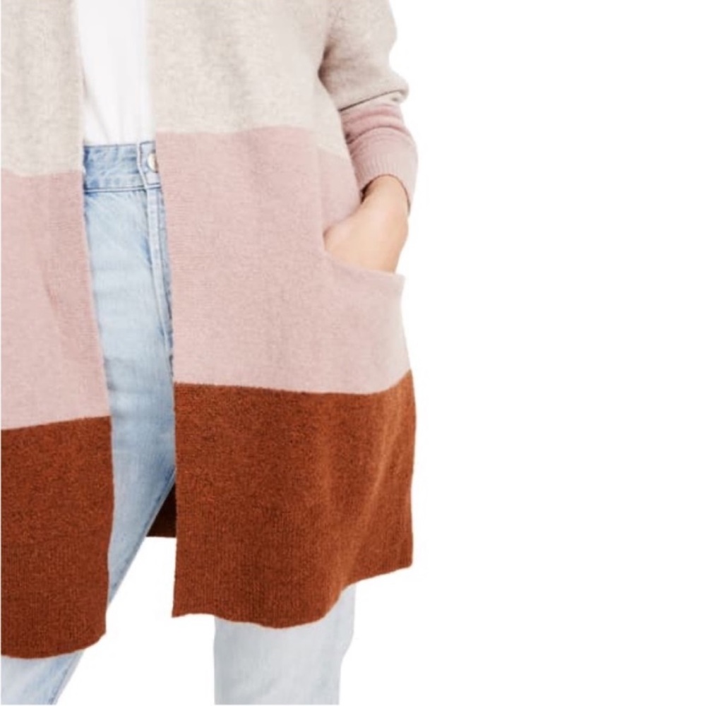 Madewell Ryder Stripe Cardigan Sweater M - Picture 6 of 8